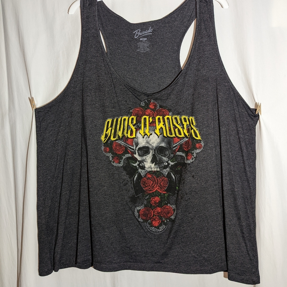 Torrid Guns N' Roses Racer Back Tank Size 4 4X - Picture 3 of 13